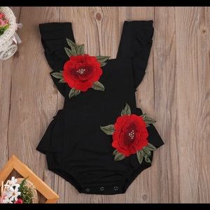 Brand new babygirl romper size 6 months